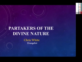 Partakers of the Divine Nature