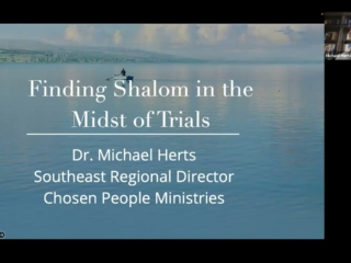 Dr. Michael Herts - Finding Shalom in the Midst of Trials